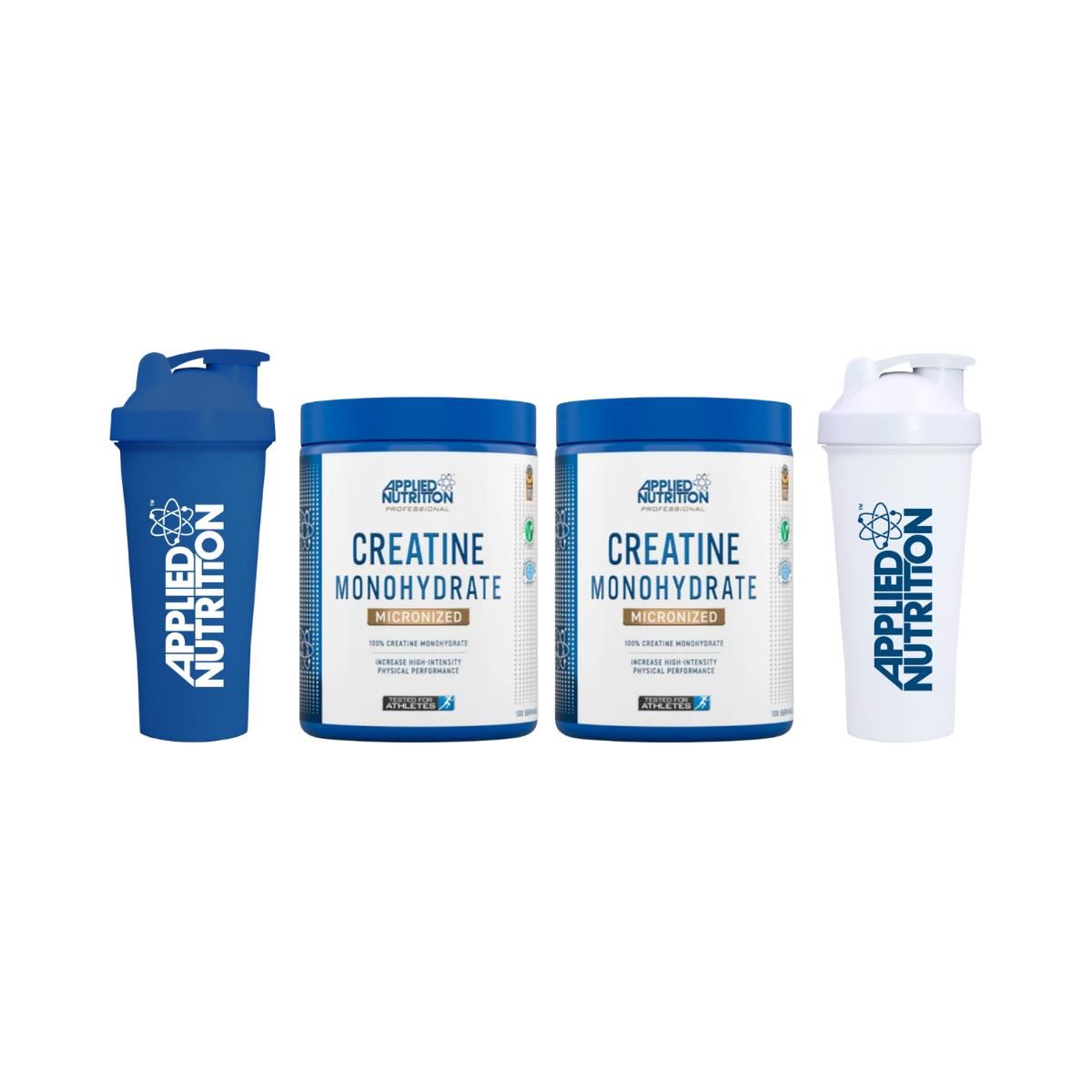 Pack de 2 Creatinas Monohidratadas 500 gr. c/u
